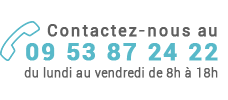 Contactez-nous au 09.53.87.24.22 09.53.87.24.22